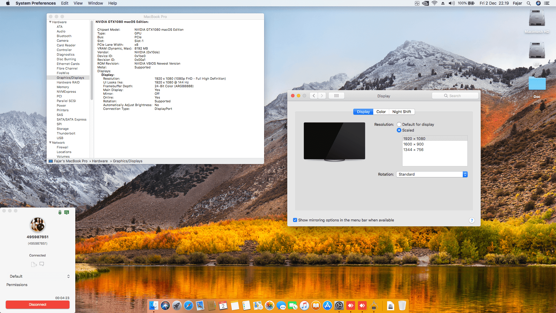 Asus ROG Chimera G703GI E5044T [CoffeeLake   NVIDIA GTX 1080 + I2C]   OpenCore 6